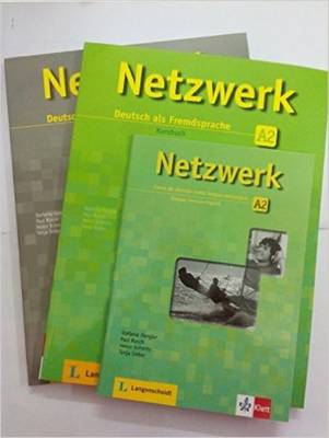 Netzwerk Deutsch als Fremdsprache A2 (Textbook + Workbook + Glossar) (with 2 CDs) Paperback – 2015  (German, Paperback, Stefanie Dengler)