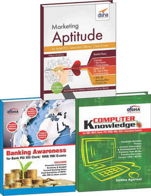 Banking, Computer & Marketing Aptitude for Bank Clerk/Po Exams 1 Edition(English, Paperback, unknown)