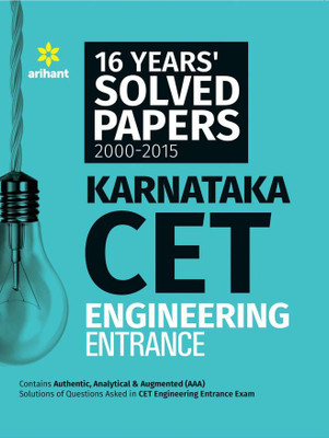 16 Years' Solved Papers 2000-2015 Karnataka CET Engineering Entrance(English, Paperback, Arihant Experts)