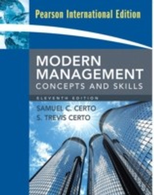 Modern Management(English, Paperback, Certo Samuel C.)