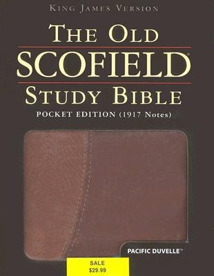 The Old Scofield (R) Study Bible, KJV, Pocket Edition, Pacific Duvelle(English, Leather / fine binding, unknown)