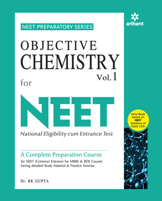 Objective Chemistry Vol.-1 For NEET Single Edition(English, Paperback, Dr. RK Gupta)