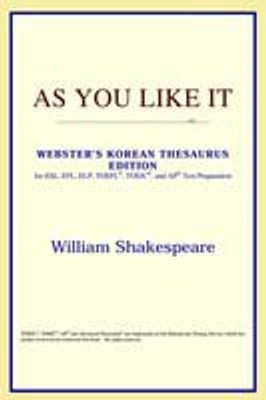 As You Like It (Webster's Korean Thesaurus Edition)(English, Paperback, Icon Reference)
