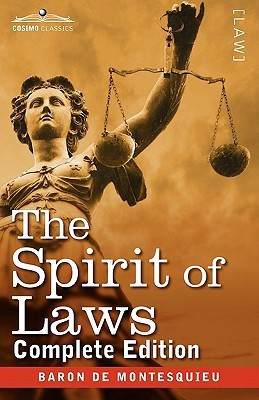 The Spirit of Laws(English, Paperback, Baron De Montesquieu Charles)