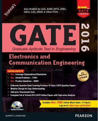 GATE Electronics and Communication Engineering 2016 2 Edition(English, Paperback, Trishna Knowledge Systems)