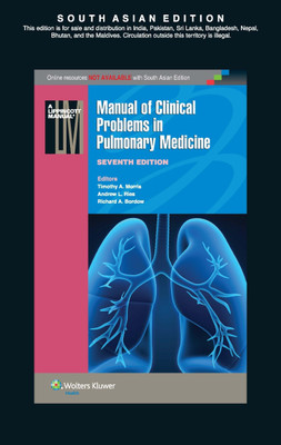 Manual of Clinical Problems in Pulmonary Medicine 7th  Edition(English, Paperback, Andrew L. Ries, Timothy A. Morris, Richard A. Bordow)