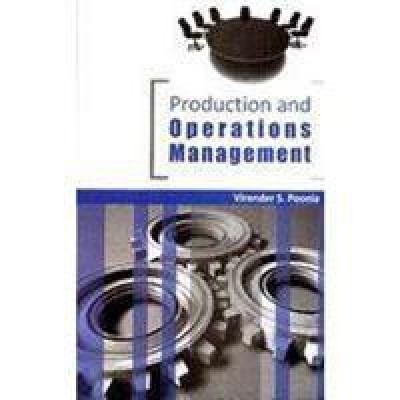 Production And Operations Management(English, Paperback, Virender S Poonia)