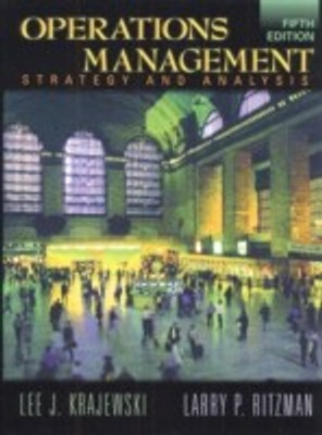 Operations Management 5th Edition(English, Paperback, Krajewski Lee J.)