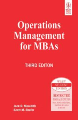 Operations Management for Mbas, 3rd Ed(English, Paperback, Shafer Scott M.)