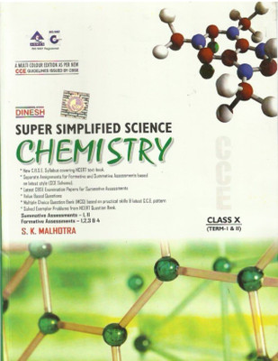 Super Simplified Science Chemistry Class 10 (Term 1&2)(English, Paperback, S.K. Malhotra)