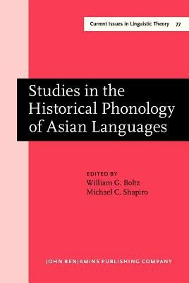 Studies in the Historical Phonology of Asian Languages(English, Hardcover, unknown)