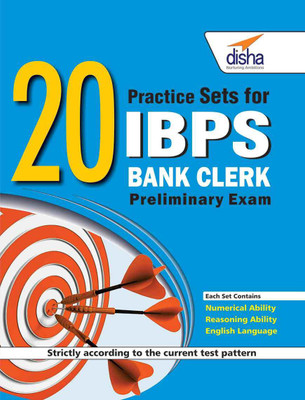 20 Practice Sets for Ibps Bank Clerk Preliminary Exam(English, Paperback, unknown)