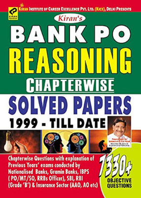 Bank PO Reasoning: Chapterwise Solved Papers 1999 to till Date - 7330+Objective Questions(English, Paperback, S.N Prasad)