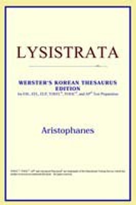 Lysistrata (Webster\'s Korean Thesaurus Edition)(English, Paperback, ICON Reference)