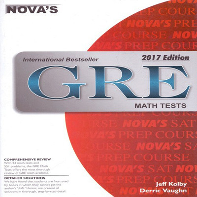 GRE Math Tests 2017(English, Paperback, Derric Vaughn, Jeff Kolby)
