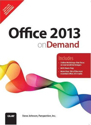 Office 2013 On Demand 1st  Edition(English, Paperback, Steve Johnson)