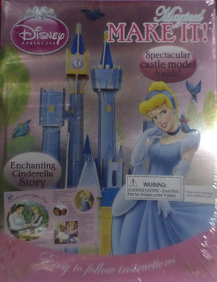 Disney Princess - Magical Make It!  - Enchanting Cinderella Story - Easy to Follow Instructions : Spectacular Castle Model Inside!(English, Paperback, Parragon)
