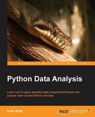 Python Data Analysis(English, Electronic book text, Idris Ivan)
