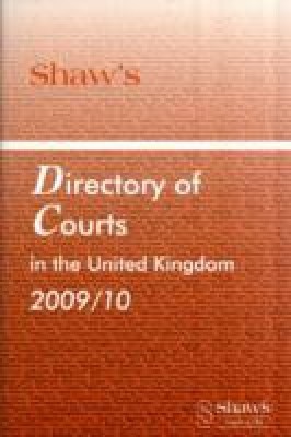 SHAWS DIRECTORY COURTS UK 2009/10(English, Paperback, unknown)