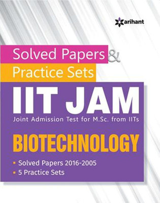 Solved Papers & Practice Sets IIT JAM (Joint Admission Test for M. Sc. From IITs) - Biotechnology(English, Paperback, Sanubia)