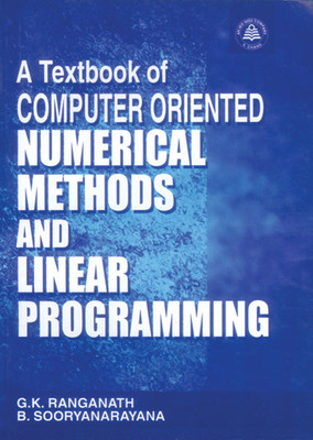 A TextBook Of Computer Oriented Numerical Methods And Programming 1st  Edition(English, Paperback, G. K. Ranganath)