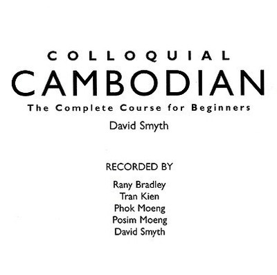 Colloquial Cambodian(English, CD-Audio, Smyth David)