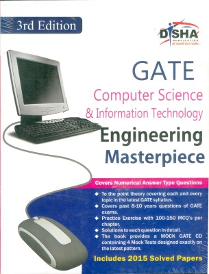 Gate Computer Science & Information Technology Masterpiece 2016 with 4 Mock Test CD(English, Mixed media product, unknown)