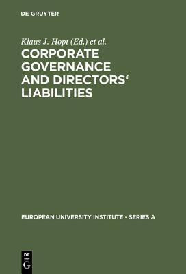 Corporate Governance and Directors' Liabilities(English, Hardcover, unknown)