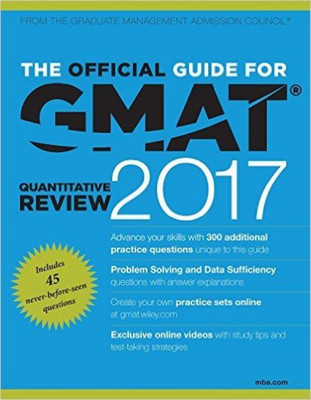 The Official Guide for GMAT Quantitative Review 2017 with Online Question Bank and Exclusive Video(English, Paperback, unknown)