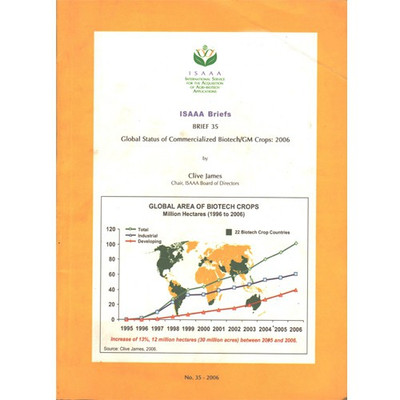 Brief 35 Global Status of Commercialized Biotech/GM Crops: 2006(English, Paperback, Clive James)