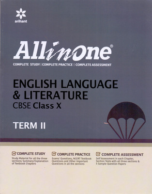 All in One English Language & Literature Cbse Class 10th Term-II(English, Paperback, unknown)