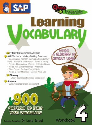 Sap Learning Vocabulary Workbook 4(English, Paperback, Marilyn Tan)