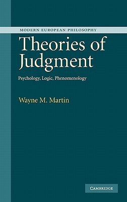 Theories of Judgment HRD Edition(English, Hardcover, Martin Wayne)