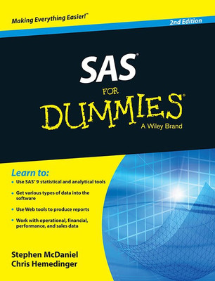 SAS for Dummies, 2ed(English, Paperback, McDaniel Stephen)
