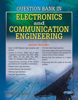 Question Bank in Electronics and Communication Engineering(English, Undefined, Sharma Sanjay)