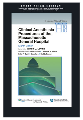 CLINICAL ANESTHESIA PROCEDURES OF THE MASSACHUSETTS GENERAL HOSPITAL,7/E, 2007 7th Edition(English, Paperback, Peter F. Dunn)