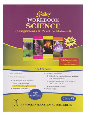 Golden Science Workbook (Class-VI)  - Assignments & Practice Material 1st Edition(English, Paperback, Kanta Arora, S. P. Saxena, R. C. Gupta)