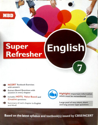 MBD Super Refresher English Class 7(English, Paperback, Shalini Jain, Divya Sethi, Rashmita Mishra, Madhura Mitra)