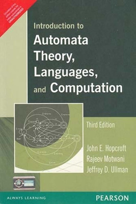 Introduction to Automata Theory, Languages, and Computation, 3e 3rd  Edition(English, Paperback, John E. Hopcroft, Rajeev Motwani, Jeffrey D Ullman)
