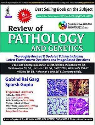 Review of Pathology and Genetics (with DVD)(English, Paperback, Sparsh Gupta, Gobind Rai Garg)
