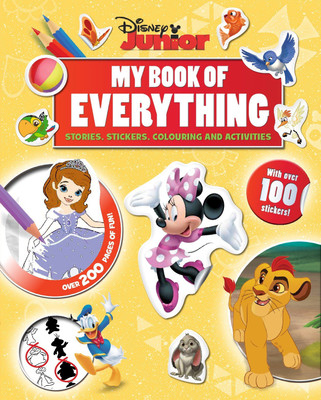 Disney Junior My Book of Everything  - Stories, Stickers, Colouring and Activities(English, Hardcover, unknown)