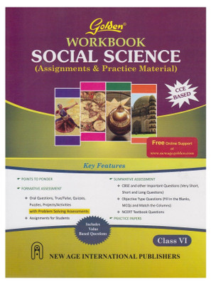 Golden Social Science Workbook (Class-VI)  - Assignments & Practice Material 1st Edition(English, Paperback, Pragya Chaturvedi)