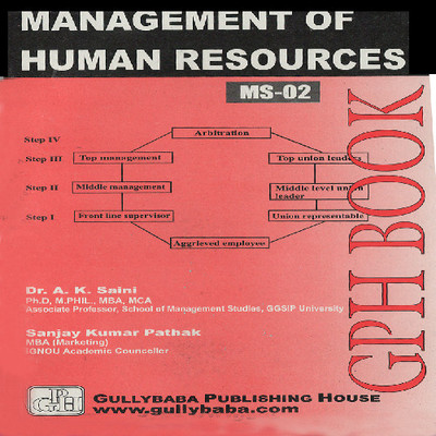 MS2 Management Of Human Resources(Ignou Help book for MS-02 in English medium) (English, Paperback, Dr. A. K. Saini)(English, Paperback, Dr. A. K. Saini)