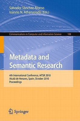 Metadata and Semantic Research(English, Paperback, unknown)