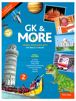 GK & More  - General Knowledge with Life Skills & Values (Book 2)(English, Paperback, Deepa Agarwal, Soma Wadhwa, Jeepinder Jeet Kaur, Neeta Gangopadhyay, Subhadra Sen Gupta, Arun Khurana)