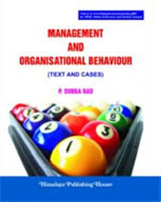 Management and Organisational Behaviour(English, Paperback, Rao P. Subba)