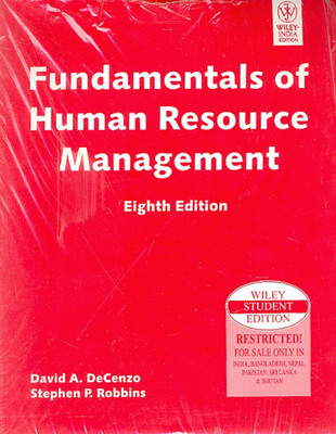 Fundamentals of Human Resource Management 8th Edition(English, Paperback, Cenzo David A. De)