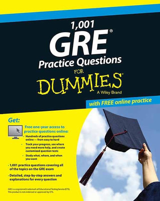 1,001 GRE Practice Questions for Dummies 1 Edition(English, Paperback, unknown)