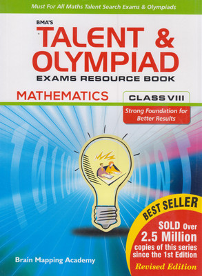BMA's Talent and Olympiad Mathematics Exams Resource Book for Class 8 1 Edition(English, Paperback, BMA)