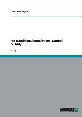 Pre-transitional populations(English, Paperback, Langhoff Christine)